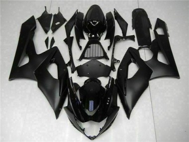 Carenagem Moto Suzuki GSXR 1000 2005-2006 - Preto Brilhante Preto Fosco