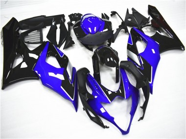 Kits Carenagem Moto Suzuki GSXR 1000 2005-2006 - Azul Preto
