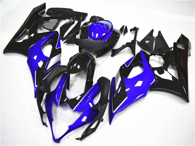 Kits Carenagem Moto Suzuki GSXR 1000 2005-2006 - Azul Preto