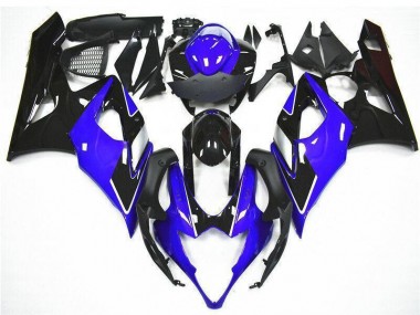 Kits Carenagem Moto Suzuki GSXR 1000 2005-2006 - Azul Preto