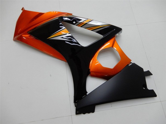 Carenagem Moto Suzuki GSXR 1000 2007-2008 - Laranja Preto