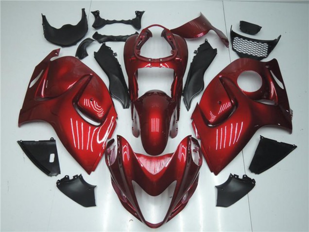 Carenagens Moto Suzuki GSXR 1300 Hayabusa 2008-2020 - Doce Vermelho