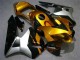 Carenagem Moto Honda CBR600RR 2003-2004 - Prata Ouro Preto Brilhante