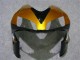 Carenagem Moto Honda CBR600RR 2003-2004 - Prata Ouro Preto Brilhante