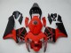 Carenagens Moto Honda CBR600RR 2003-2004 - Vermelho Preto Brilhante OEM Estilo