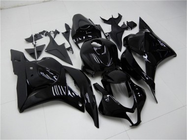 Kits Carenagem Moto Honda CBR600RR 2009-2012 - Preto Brilhante
