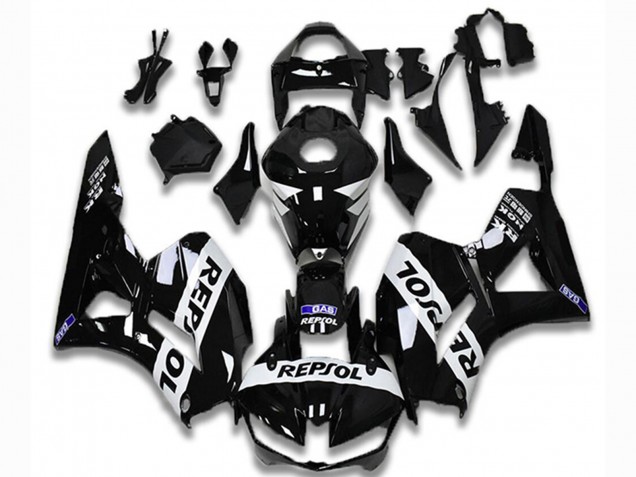 Carenagens Moto Honda CBR600RR 2013-2023 - Preto Brilhante Branco Repsol