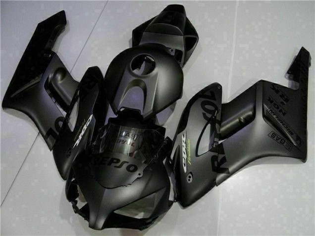 Carenagens Moto Honda CBR1000RR 2004-2005 - Preto Fosco Repsol
