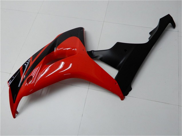 Kits Carenagens Moto Honda CBR1000RR 2006-2007 - Vermelho Preto Brilhante
