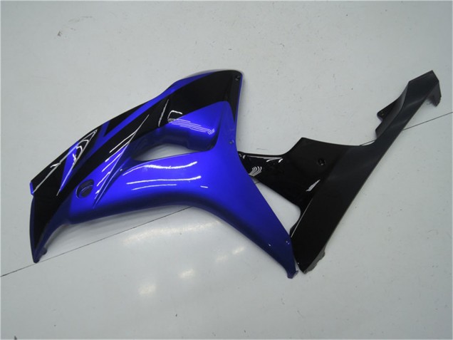 Kits Carenagem Moto Honda CBR1000RR 2006-2007 - Azul Preto Brilhante