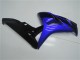 Kits Carenagem Moto Honda CBR1000RR 2006-2007 - Azul Preto Brilhante