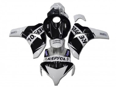 Carenagens Moto Honda CBR1000RR 2008-2011 - Branco Preto Brilhante Repsol