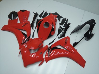 Carenagem Moto Honda CBR1000RR 2008-2011 - Vermelho Preto Brilhante