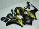 Carenagens Moto Honda CBR1000RR 2008-2011 - Preto Fosco Ouro