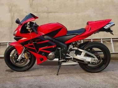 Carenagens Moto Honda CBR600 F2 1991-1994 - Vermelho Preto Fosco