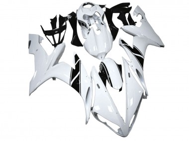 Carenagem Moto Yamaha YZF R1 2004-2006 - Branco Preto
