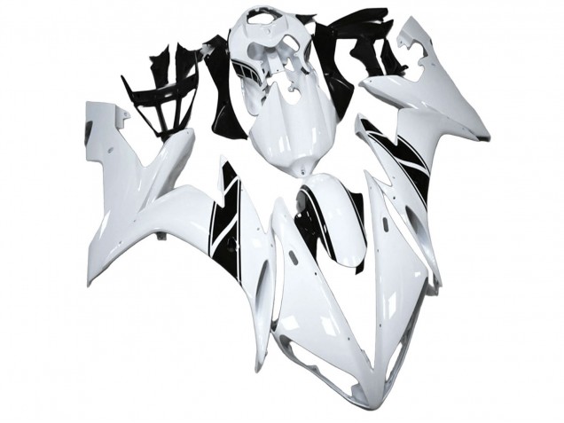 Carenagem Moto Yamaha YZF R1 2004-2006 - Branco Preto