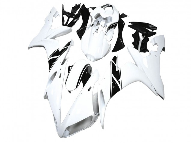 Carenagem Moto Yamaha YZF R1 2004-2006 - Branco Preto