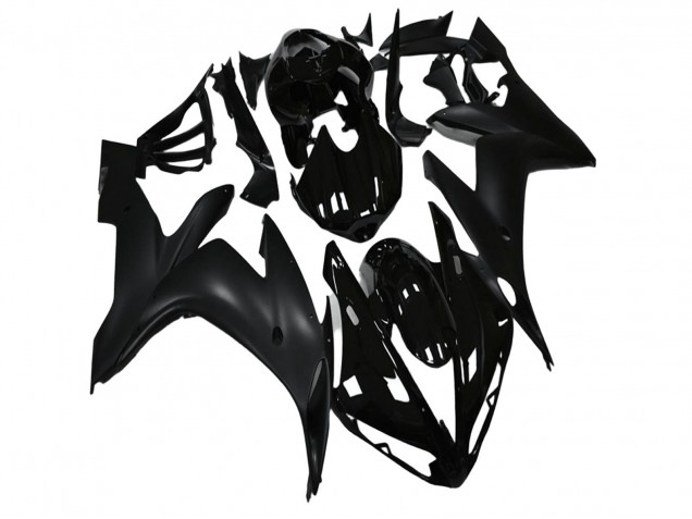 Carenagens Moto Yamaha YZF R1 2004-2006 - Preto Brilhante Preto Fosco