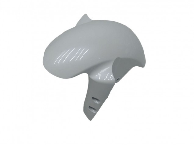 Carenagem Moto Yamaha YZF R1 2007-2008 - Branco Preto Fosco