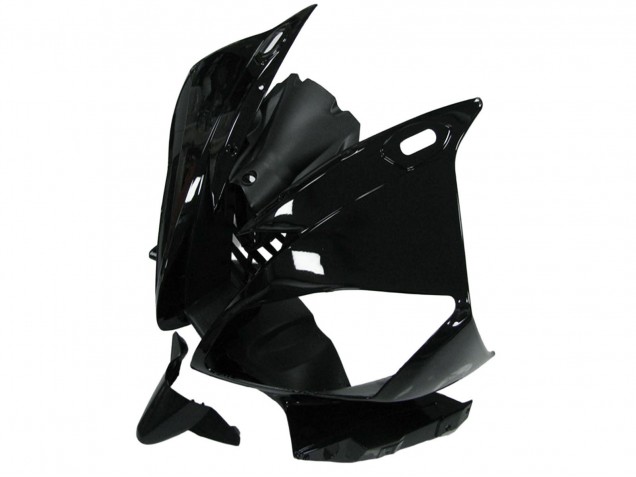 Carenagem Moto Yamaha YZF R6 2006-2007 - Preto Brilhante Preto Fosco