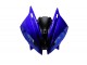 Carenagem Moto Yamaha YZF R6 2006-2007 - Azul Preto Fosco