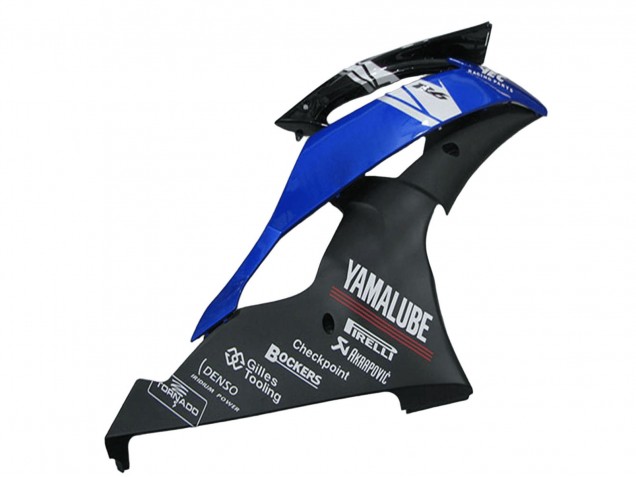 Carenagens Moto Yamaha YZF R6 2008-2016 - Branco Azul Preto Fosco Yamalube