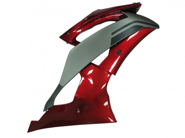 Carenagens Moto Yamaha YZF R6 2008-2016 - Vermelho Cinzento