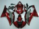 Carenagens Moto Yamaha YZF R6 2008-2016 - Vermelho Cinzento