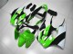 Kits Carenagem Moto Kawasaki ZX6R 2000-2002 - Verde Branco Preto
