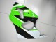 Kits Carenagem Moto Kawasaki ZX6R 2000-2002 - Verde Branco Preto