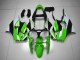 Kits Carenagem Moto Kawasaki ZX6R 2000-2002 - Verde Branco Preto