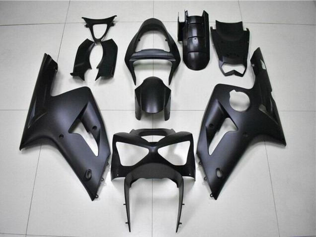 Carenagens Moto Kawasaki ZX6R 2003-2004 - Preto Fosco