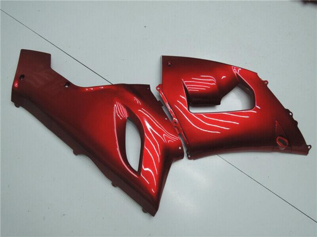 Carenagens Moto Kawasaki ZX6R 2005-2006 - Doce Vermelho