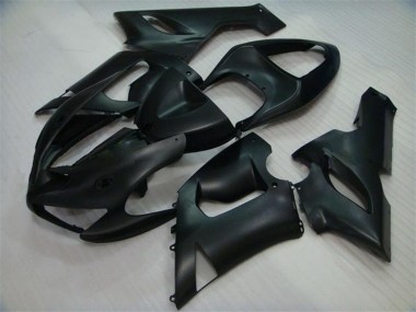 Carenagens Moto Kawasaki ZX6R 2005-2006 - Preto Fosco