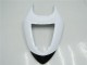 Carenagens Moto Kawasaki ZX6R 2005-2006 - Branco Preto Brilhante
