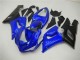 Carenagens Moto Kawasaki ZX6R 2005-2006 - Azul Preto Fosco