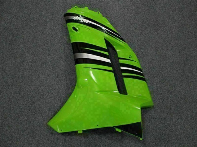 Kits Carenagem Moto Kawasaki ZX6R 2007-2008 - Verde Preto
