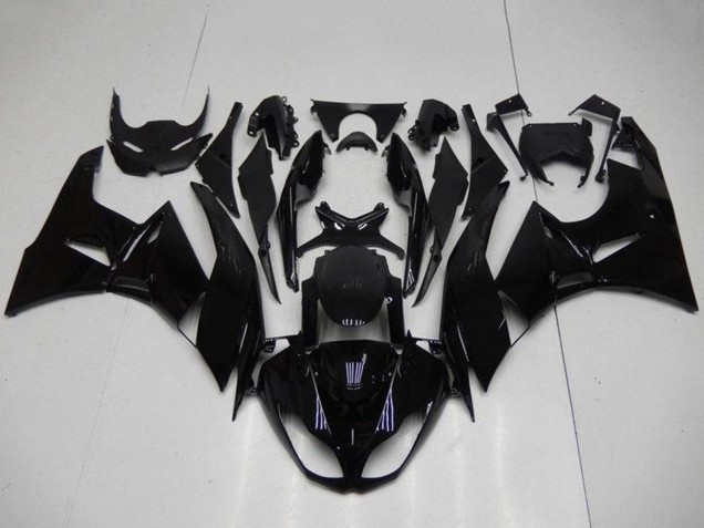 Carenagens Moto Kawasaki ZX6R 2009-2012 - Preto Brilhante