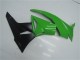 Kits Carenagem Moto Kawasaki ZX6R 2009-2012 - Verde Preto Brilhante
