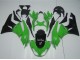 Kits Carenagem Moto Kawasaki ZX6R 2009-2012 - Verde Preto Brilhante