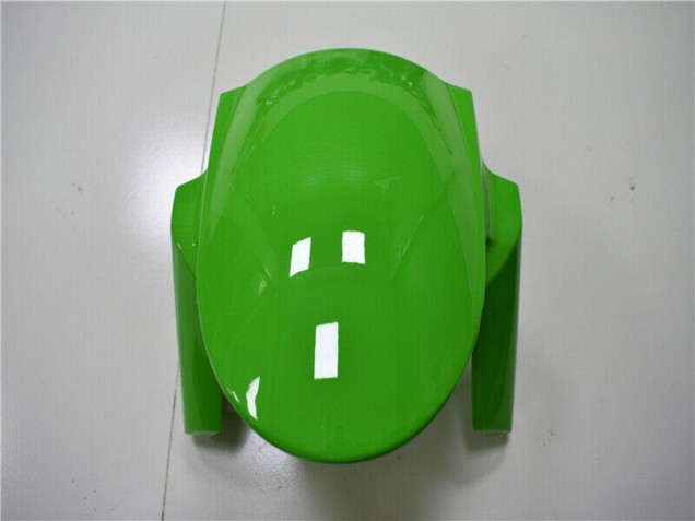 Carenagem Moto Kawasaki ZX6R 2013-2018 - Verde Preto Brilhante