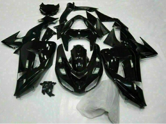 Carenagem Moto Kawasaki ZX10R 2006-2007 - Preto Brilhante