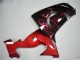 Carenagem Moto Kawasaki ZX10R 2006-2007 - Preto Brilhante Vermelho Chama
