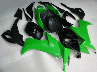 Kits Carenagem Moto Kawasaki ZX10R 2008-2010 - Verde Preto