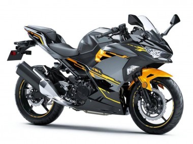 Carenagens Moto Kawasaki EX400 2018-2024 - Preto Cinzento Laranja