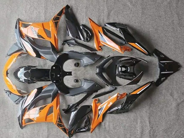 Carenagens Moto Kawasaki EX650 2017-2019 - Laranja Preto