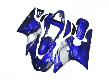 Carenagem Moto Yamaha YZF R1 2000-2001 - Azul Branco