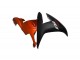 Carenagens Moto Yamaha YZF R1 2002-2003 - Laranja Preto Fosco
