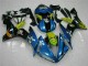Carenagens Moto Yamaha YZF R1 2004-2006 - Azul Amarelo Tubarão